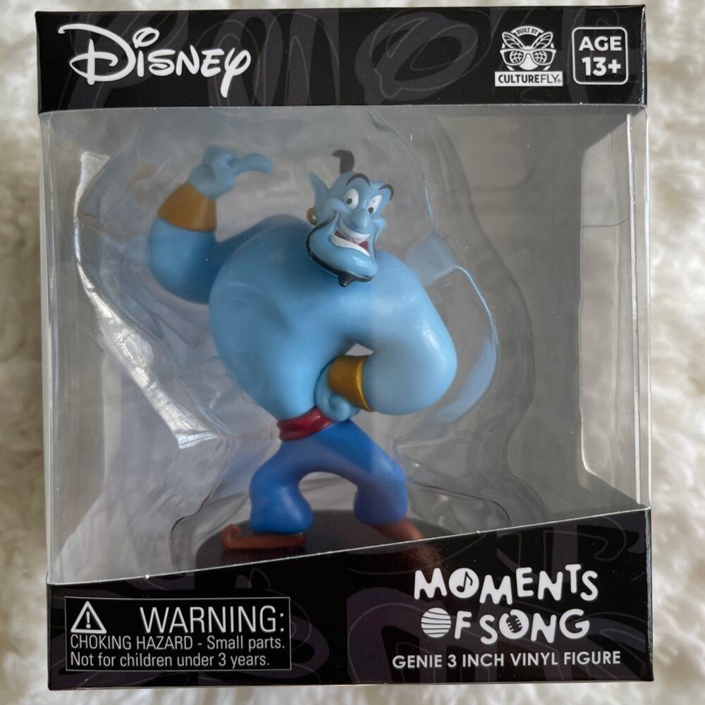 Disney Moments Of Song Genie 3 inch Vinyl Figure NEW Aladdin Collection